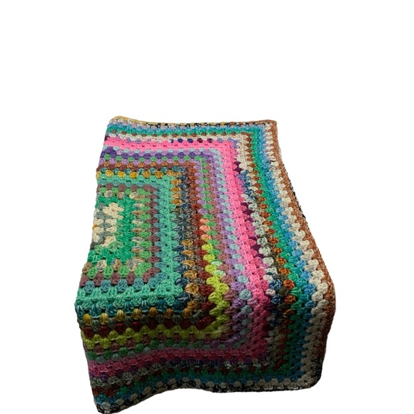 Car, Stroller, Lap, Bassinet, Crib Blanket Handmade Crochet New - Picture 11 of 11